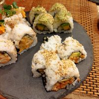 Chefs recommendation at Sushi Roll Double Quotation IKI in Osaka