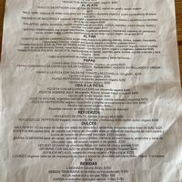 Menú 2021 at La Temeraria in Montevideo