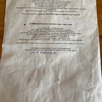 Menú 2021 at La Temeraria in Montevideo