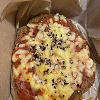 Milanesa de seitán napolitana  at La Temeraria in Montevideo