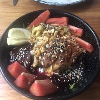 Salad (vegan)  at La Temeraria in Montevideo