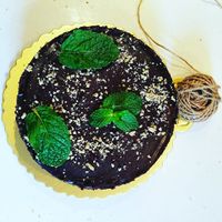 Mint Chocolate Cake, love it at Rawlicious in Macau
