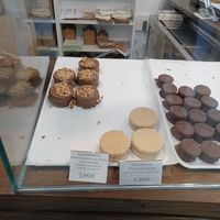 Alfajores at Hanai Vegana in Barcelona