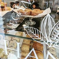 Look at that window display! at Hanai Vegana in Barcelona