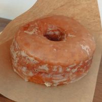 Donut at Hanai Vegana in Barcelona
