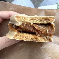 Dulche de leche... Yum at Hanai Vegana in Barcelona