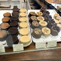 So much choice! at Hanai Vegana in Barcelona