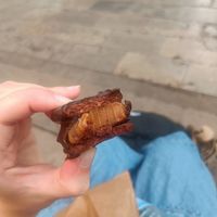 mini alfajore at Hanai Vegana in Barcelona