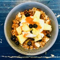 Homemade Organic Granola with Coconut Yoghurt at Something for Jess in Chippendale