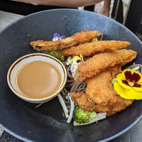 Soba aubergine at Gorilla in Lagos
