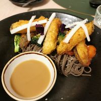 Fried aubergine at Gorilla in Lagos