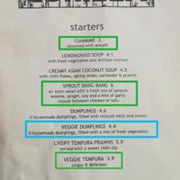 Starters at Gorilla in Lagos