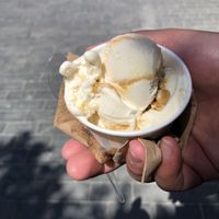 Super ice cream  at Crumb in Crete