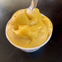 🥭 sorbet at Crumb in Crete