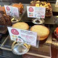 Lemon tart at Crumb in Crete