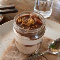 Lila Pause at Crumb in Crete