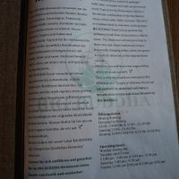 Menu at Big Buddah in Raunheim