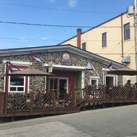 With outdoor seating  at The Shanty Cafe in Yarmouth