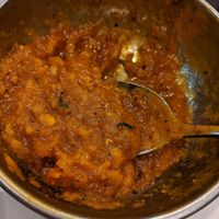 Lentil dahl at Khushis in Livingston