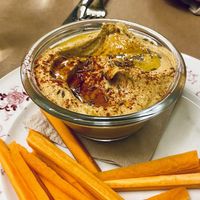 Hummus at TxuKrut Bar in Bilbao