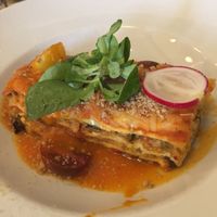 Lasaña at TxuKrut Bar in Bilbao