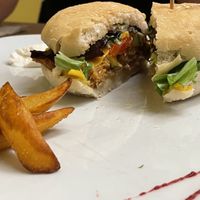 Pulled pork de jackfruit  at TxuKrut Bar in Bilbao