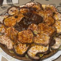 Shittake mushrooms  at TxuKrut Bar in Bilbao