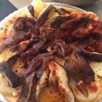 Shitake mushrooms “a la gallega” at TxuKrut Bar in Bilbao