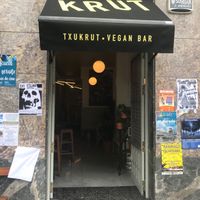 Entry at TxuKrut Bar in Bilbao