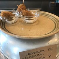 Croquetas- very nice & €1! at TxuKrut Bar in Bilbao