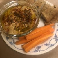 Hummus  at TxuKrut Bar in Bilbao