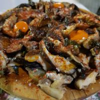 Mushrooms a la gallega at TxuKrut Bar in Bilbao