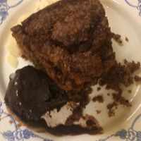 Carrot cake at TxuKrut Bar in Bilbao