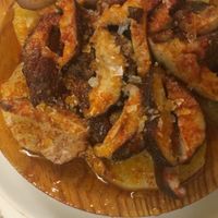 Sheitake a feira at TxuKrut Bar in Bilbao