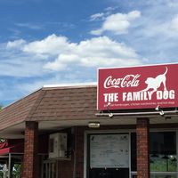 Exterior of family dog at The Family Dog in Orono