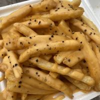 Soooo good. I usually don’t like vegan cheese but this cheese whiz was amazing! Got the cheese fry’s and Philly cheese steak  at Dina's Vegan Deli & Desserts in West Palm Beach