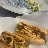 Boardwalk and a Philly cheese steak at Dina's Vegan Deli & Desserts in West Palm Beach
