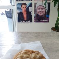 Chocolate chip cookie at Dina's Vegan Deli & Desserts in West Palm Beach
