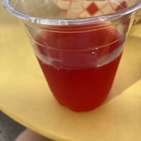 Kombucha blackberry on tap  at Dina's Vegan Deli & Desserts in West Palm Beach