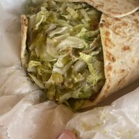 Boardwalk gyro  at Dina's Vegan Deli & Desserts in West Palm Beach