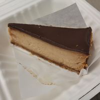 Chocolate peanut butter cheesecake at Dina's Vegan Deli & Desserts in West Palm Beach
