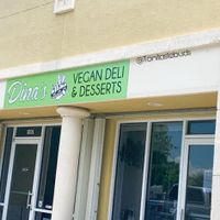   at Dina's Vegan Deli & Desserts in West Palm Beach