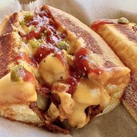 Philly Cheesesteak  at Dina's Vegan Deli & Desserts in West Palm Beach