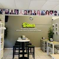   at Dina's Vegan Deli & Desserts in West Palm Beach