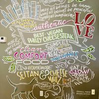   at Dina's Vegan Deli & Desserts in West Palm Beach