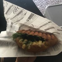 Savoury donut  at DUH Vegan in Porto