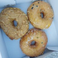 peanut butter, passion fruit and watermelon at DUH Vegan in Porto