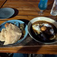 Chickpea Kofta at Nautilus Resort in Rarotonga
