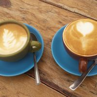 vegan milks available ....coconut, soy and almond at Jarra Infusion in Pinjarra