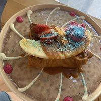  Cotton candy French toast  at EatMyTrip  in Barcelona